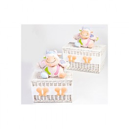 Picci [860.34] Lola - Set 2 bauli portagiochi [2 grandezze]
