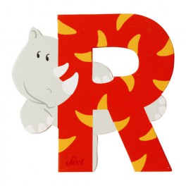 Per la cameretta Sevi Lettera R - alfabeto Animali