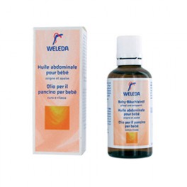 Allattamento e svezzamento Weleda Olio per il pancino - 50 ml.