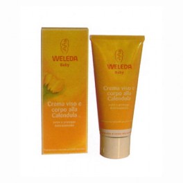 Igiene personale Weleda Baby crema viso e corpo alla calendula 75 ml.