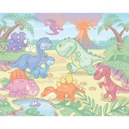 Walltastic Baby Dinosauri - adesivo murale