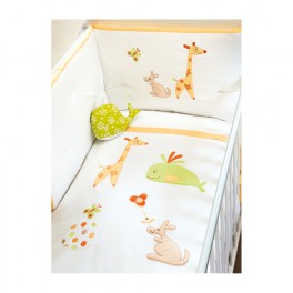 Piumone Picci [14.71] Ginger - Piumetto letto 3 pz. ricamato