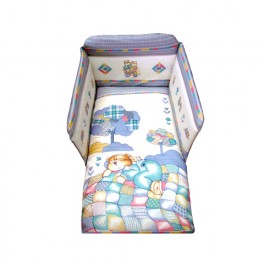 Piumone Baby Pi Completo lettino 4 pz. stampato Dolci Nanne