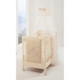 Lettino bimbo Billo e Pallina Family Bear in Pelle