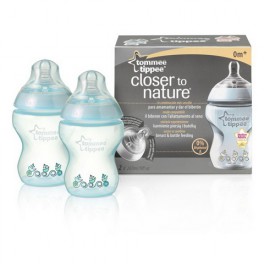Tommee Tippee 2 biberon decorati