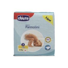 Chicco Dry Fit - Midi [4-9 Kg] - 22 pezzi