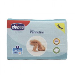 Chicco Dry Fit - Newborn [2-5 Kg] - 28 pezzi