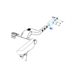 Per carrozzina Lascal Estensione per pedanina Buggy Board