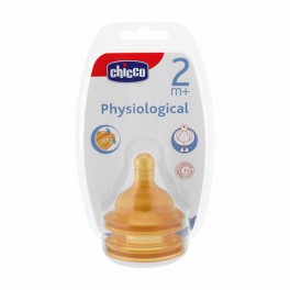 Chicco 2 tettarelle Physiological in caucci